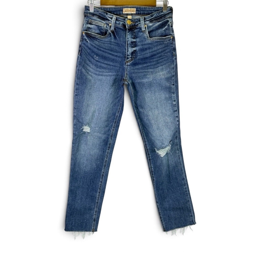 Kut From The Kloth Rachael Fab Ab Mom High Rise Jean Distressed Women's Size 4